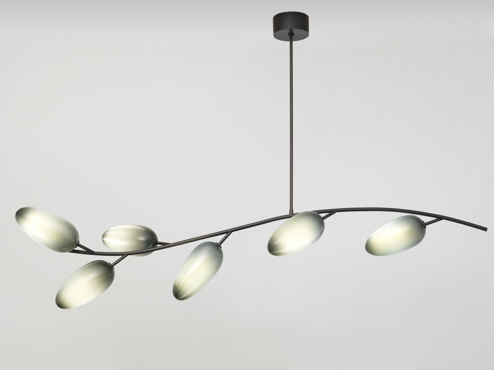 Salice Chandelier in Storm Grey
