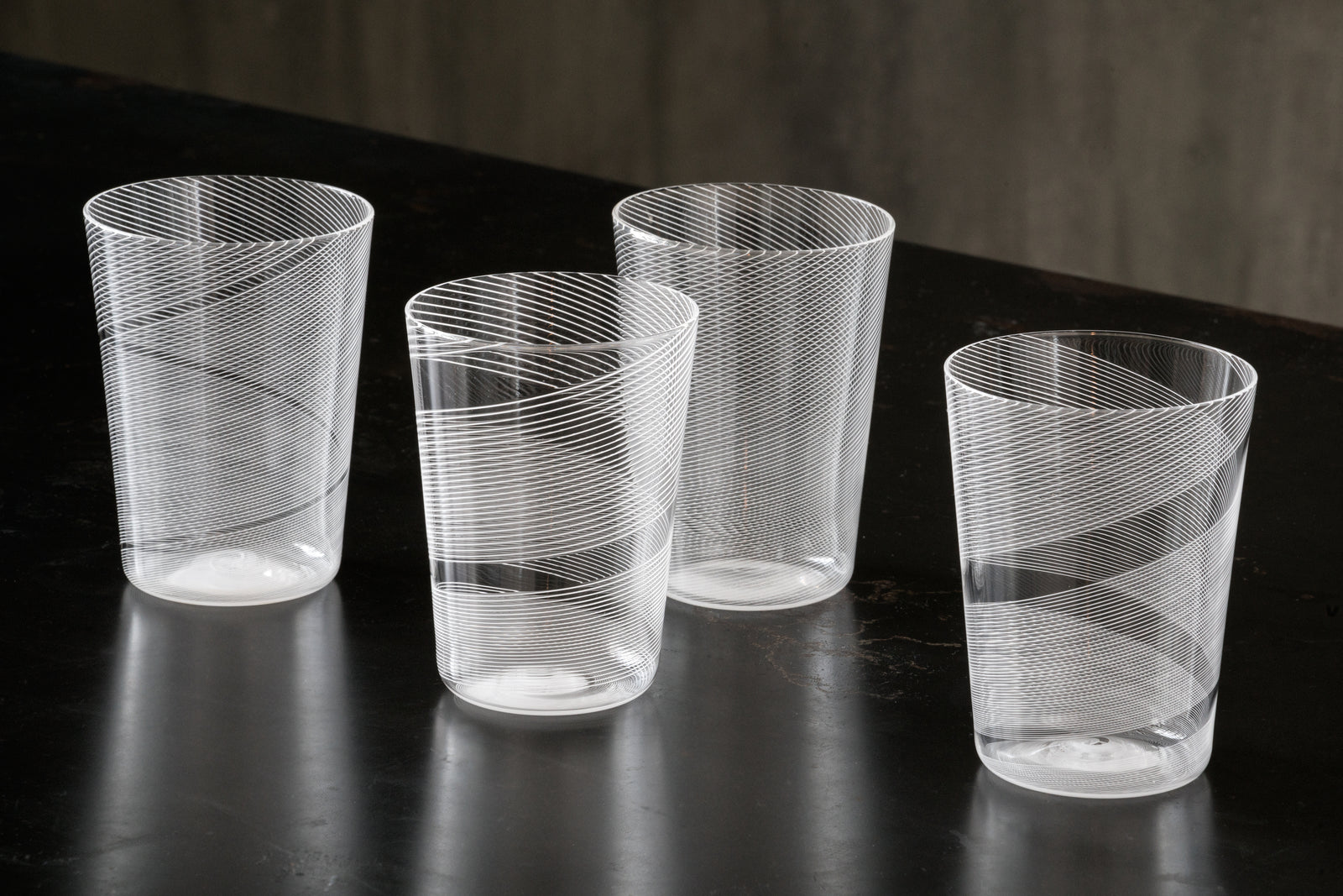 Cane Twist Glasses