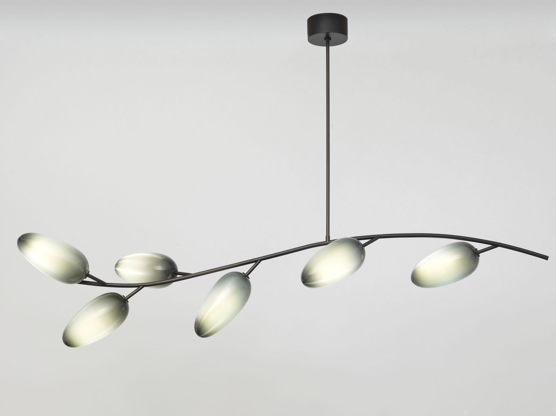 Salice Chandelier in Storm Grey